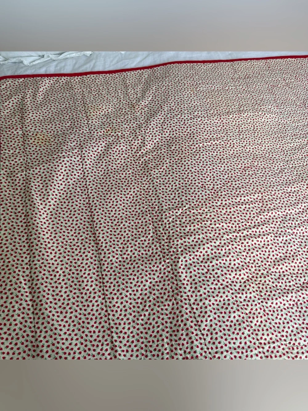 Vintage Tampella Finland Wall Hanging Quilt 34x46 Florence Bert Folk Art Nursery